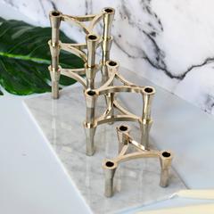 1950s Six Nagel & Stoffi Modular Candleholders