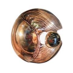 Mid-20th Century Peill and Putzler Futura Glass Light