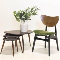 Mid 20th Century Ercol Pebble Nest of Tables in Golden Dawn