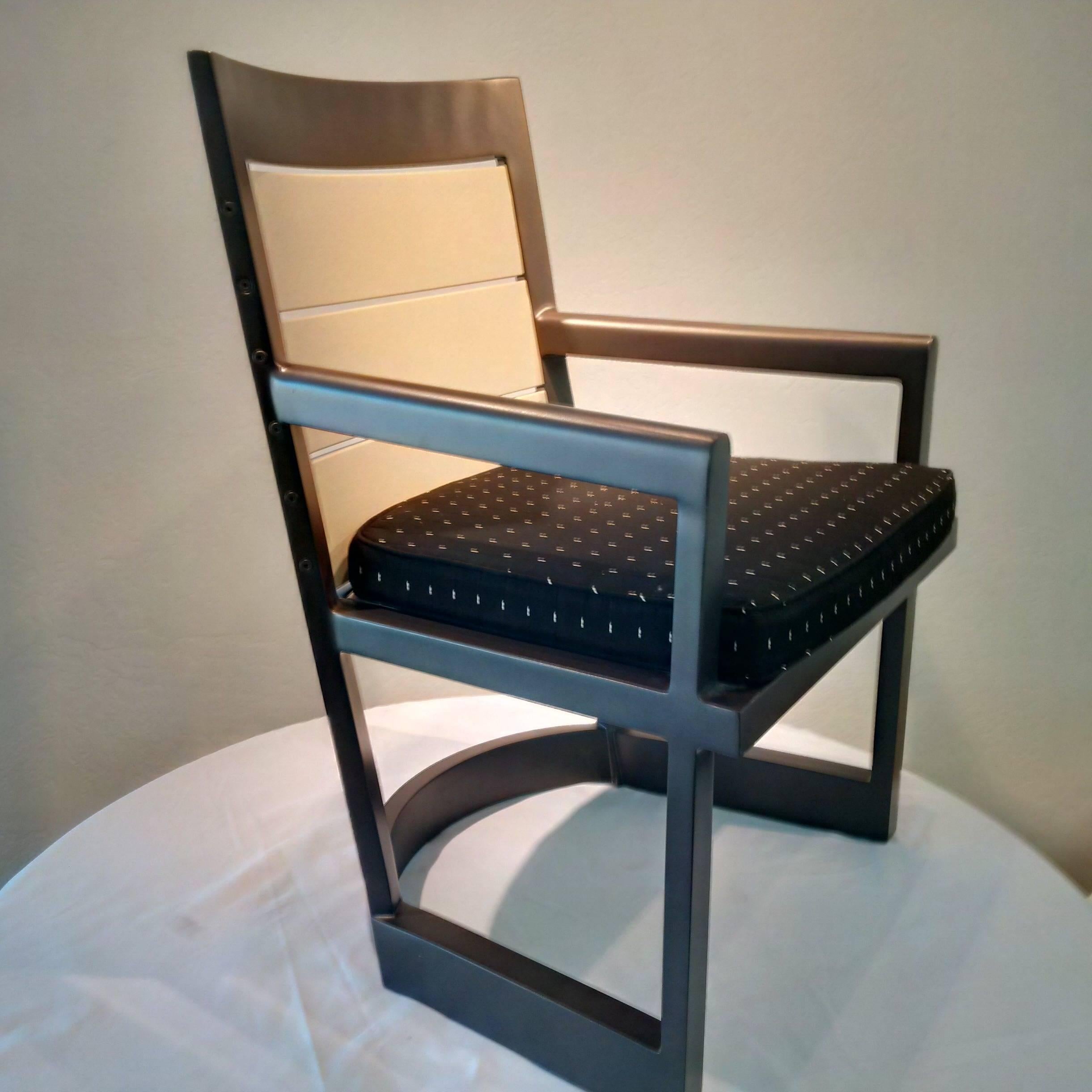 Contemporary Heltzer Outdoor Dining Chairs For Sale