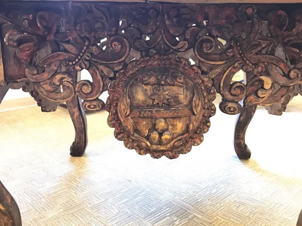Spanish Colonial Vestement Table For Sale 2