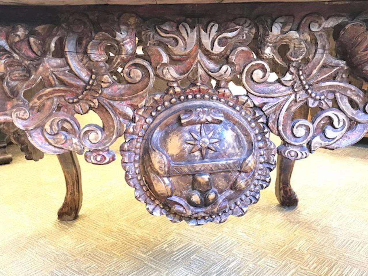 Spanish Colonial Vestement Table For Sale 3