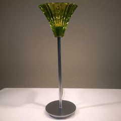 Baccarat Mille Nuits Desk Lamp in Olivine Crystal