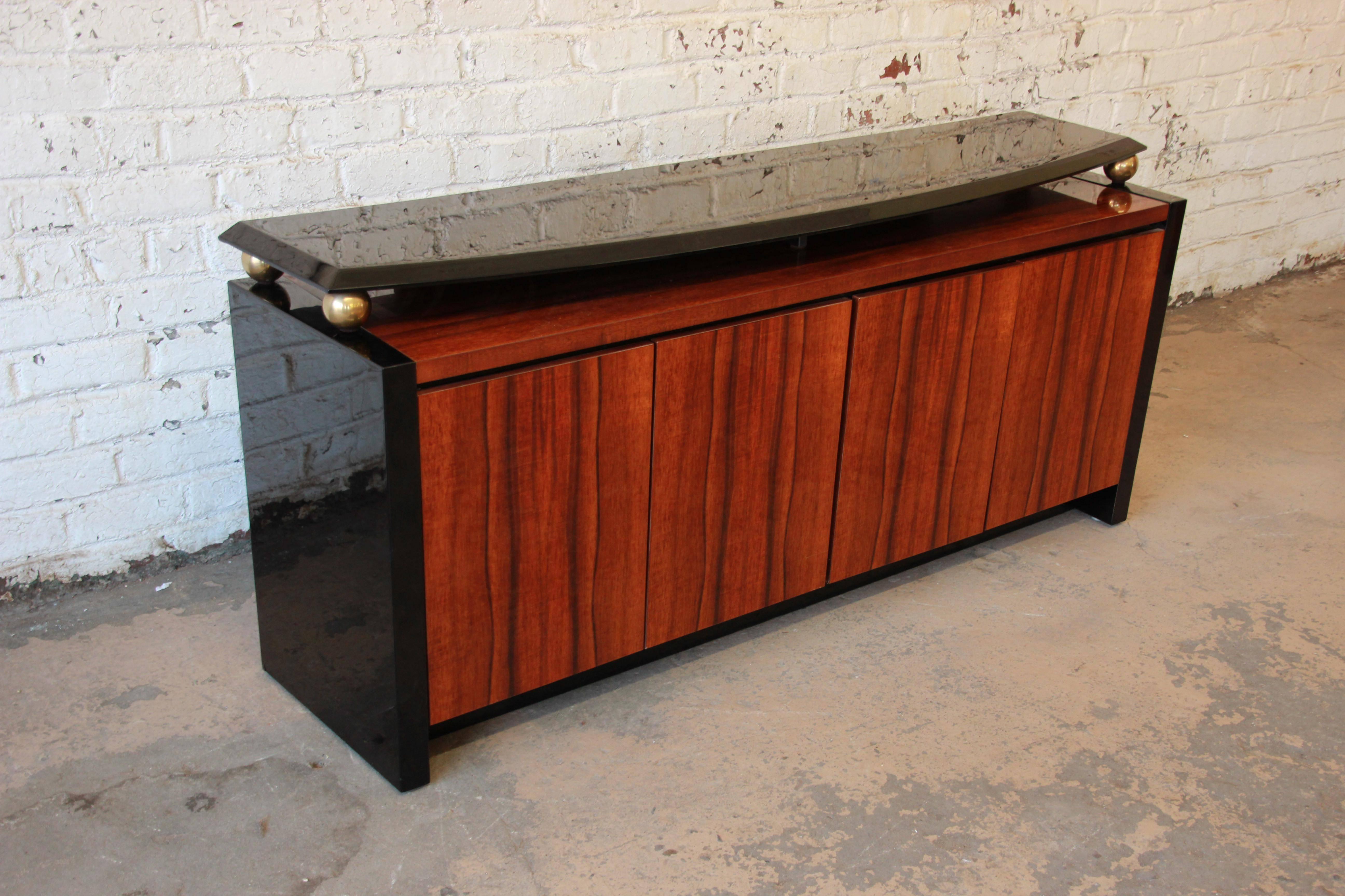 koa wood cabinets