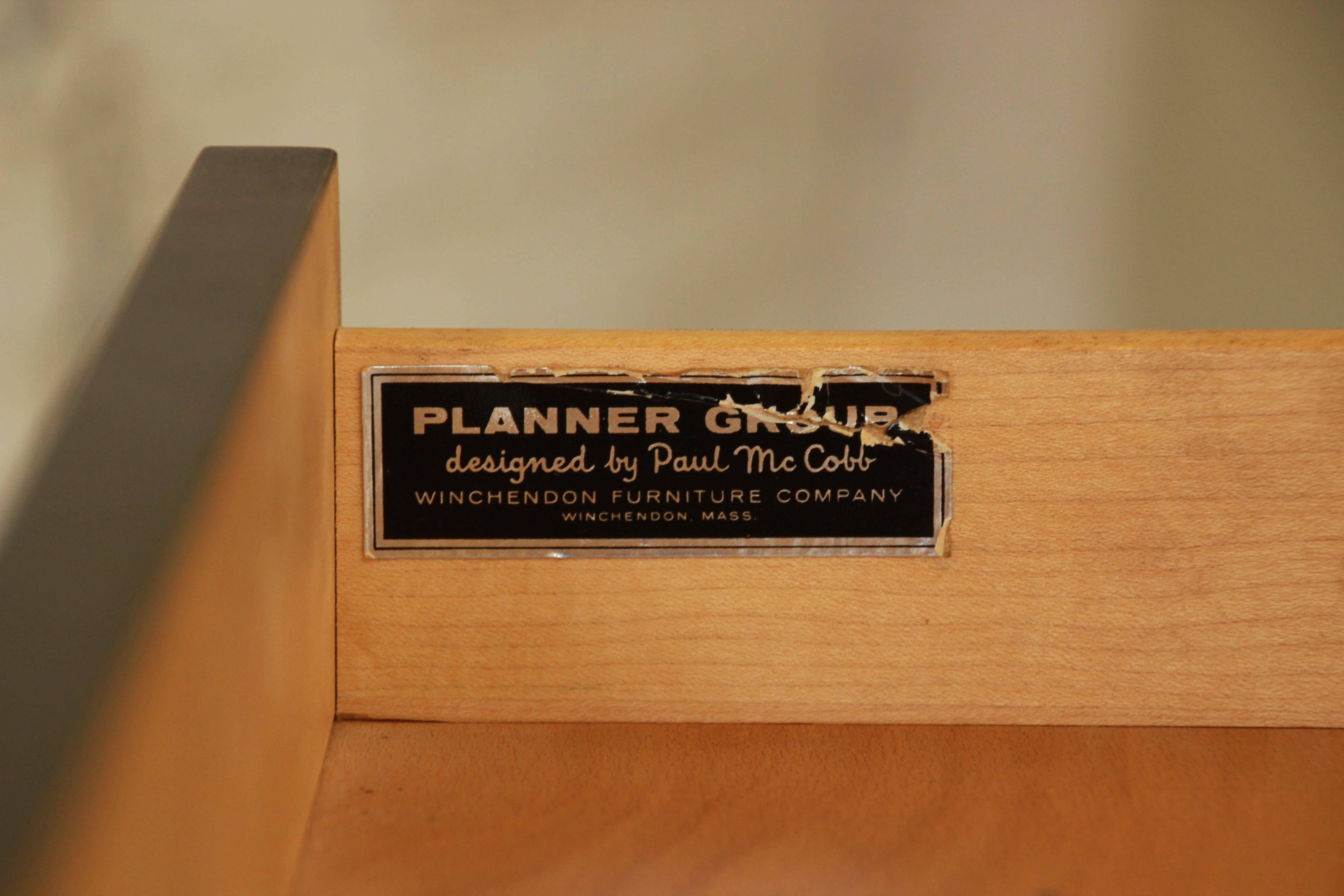 Onyx Paul McCobb for Planner Group Eight-Drawer Dresser