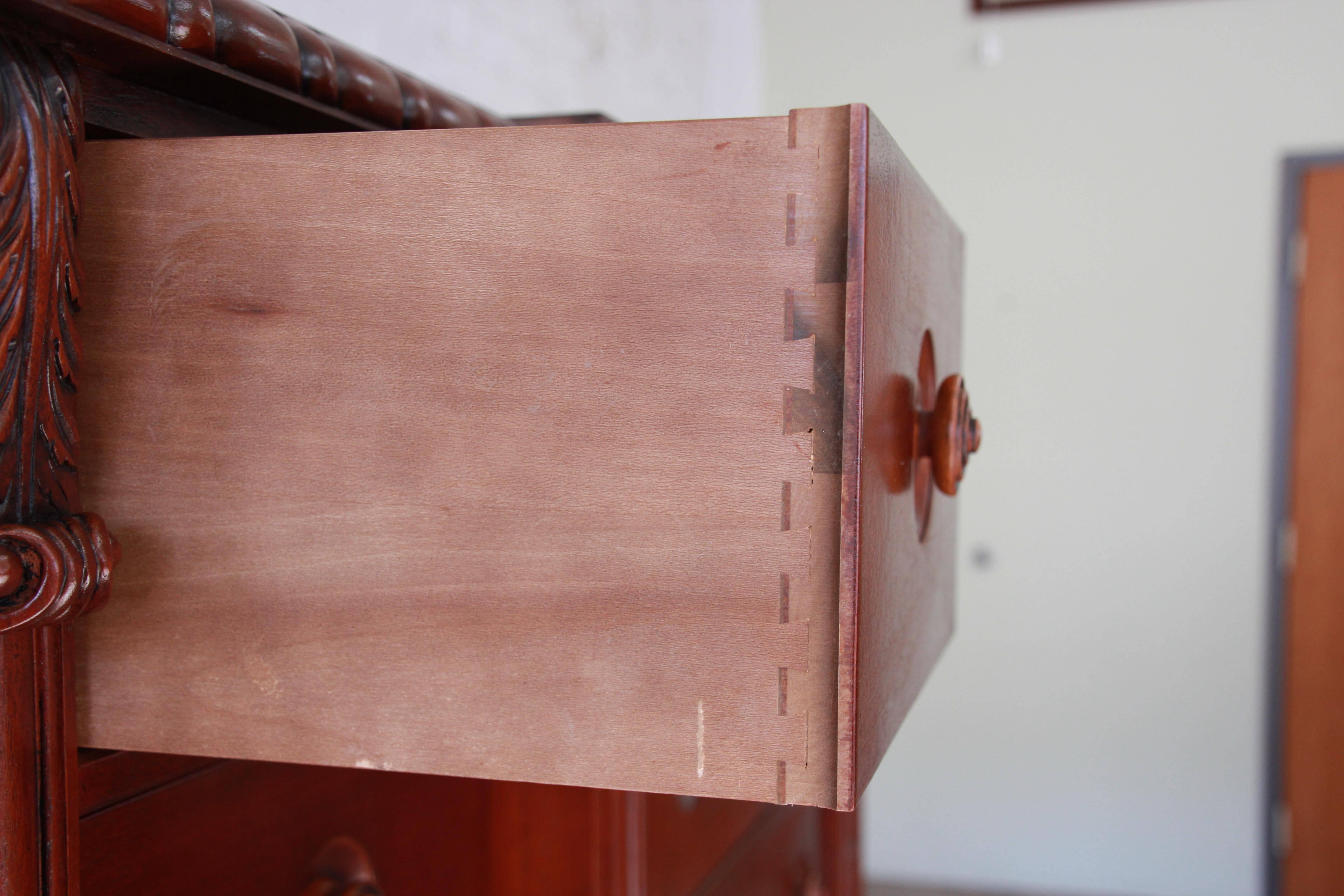 Late 20th Century Ralph Lauren 21-Drawer Mahogany Chest of Drawers