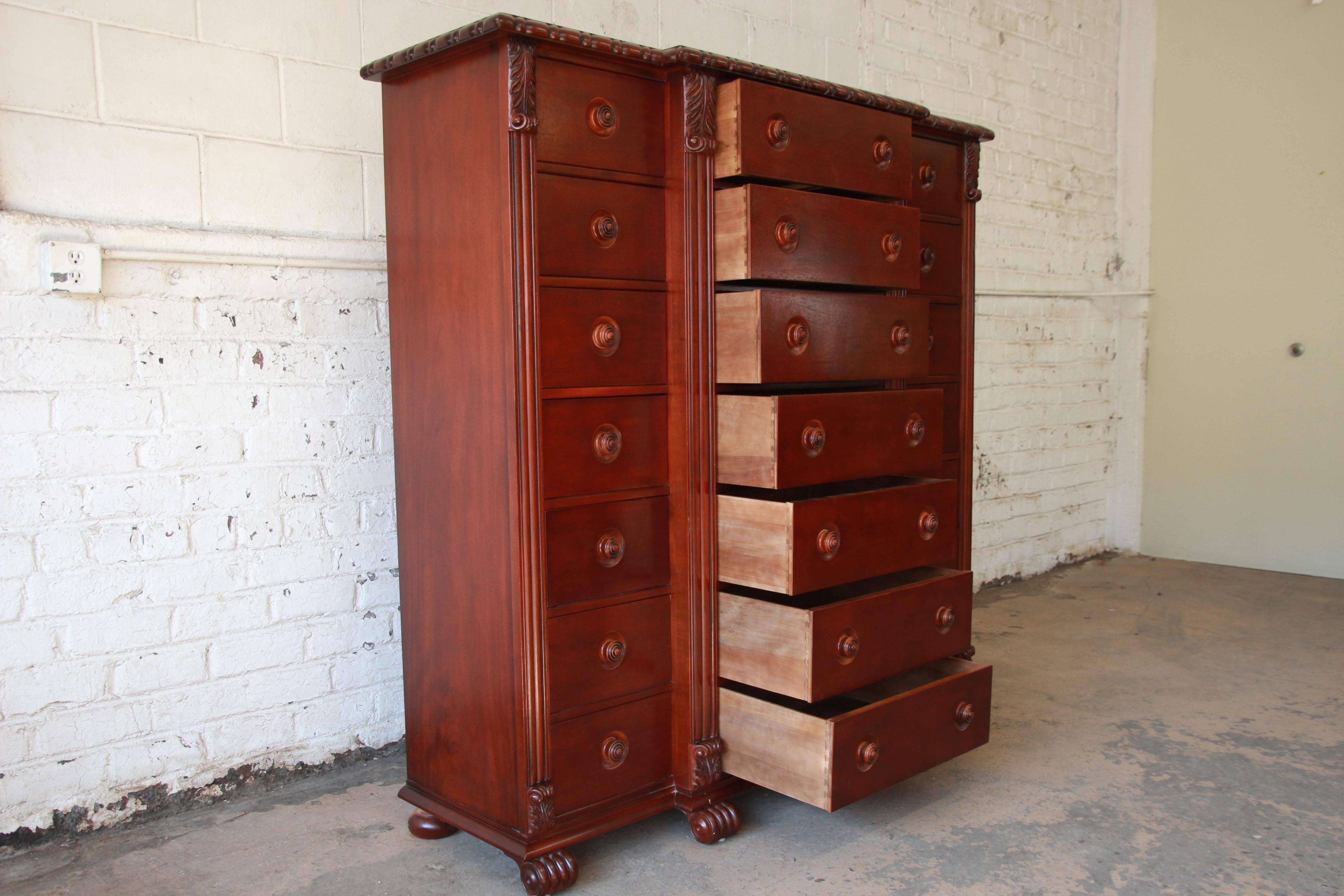 ralph lauren mahogany dresser