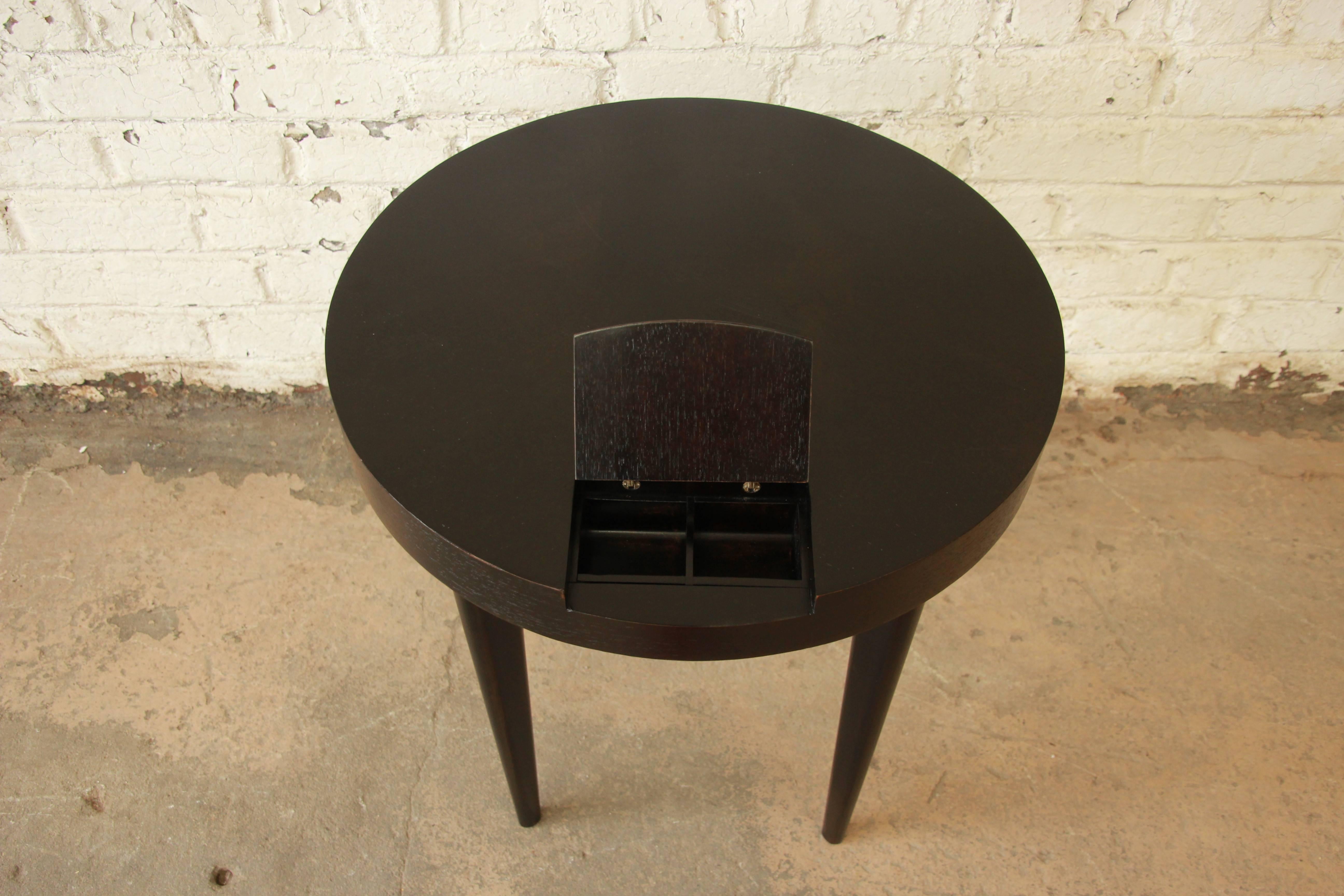 Gilbert Rohde Ebonized Occasional Table 2