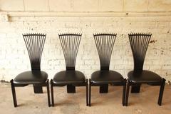 Scandinavian Modern TOTEM Chairs by Torstein Nilsen for Westnofa, Set of Four