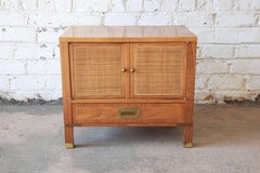 Baker Furniture Milling Road Campaign Style Nightstand
