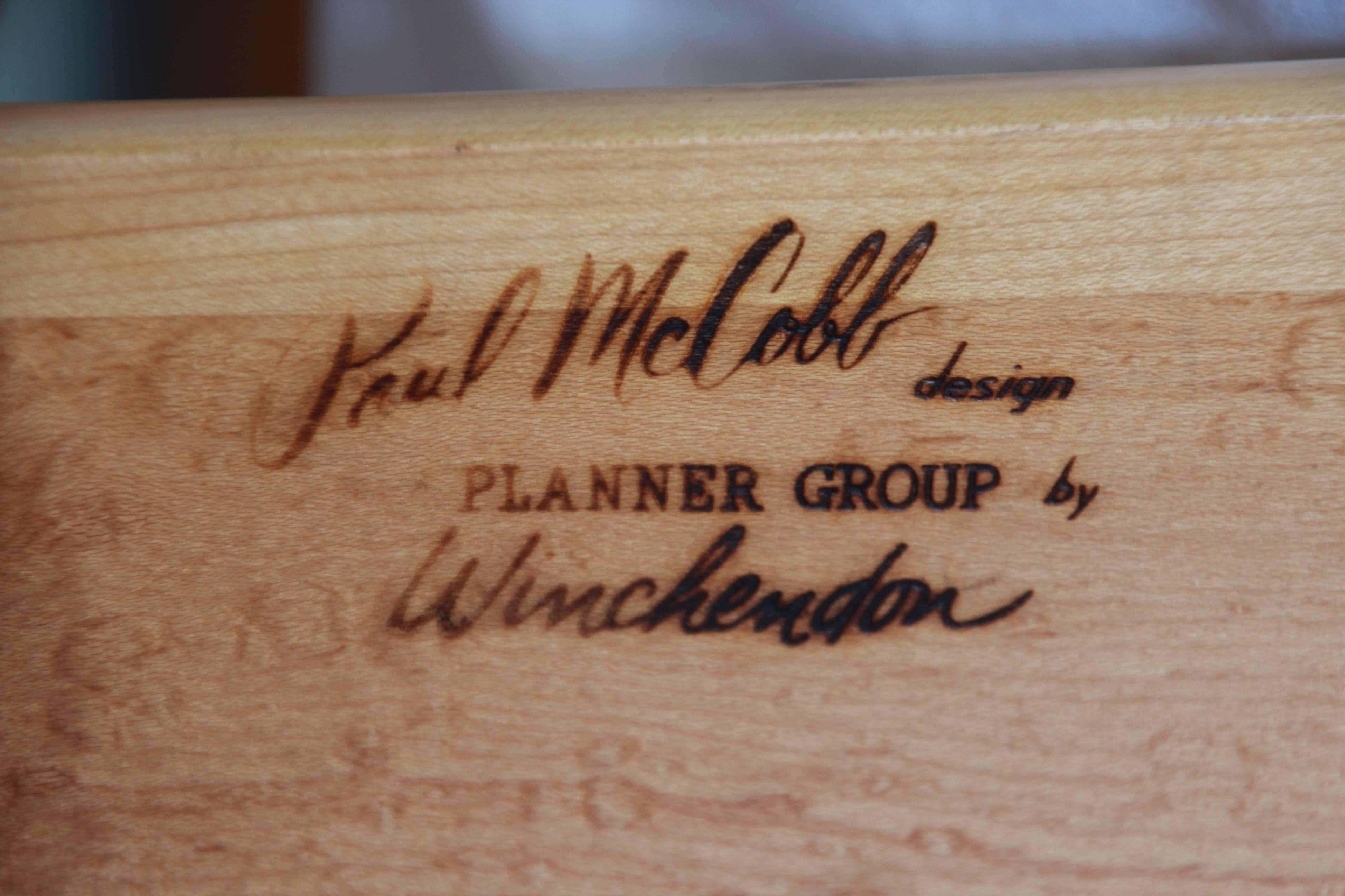 Paul McCobb Planner Group Ebonized Six-Drawer Dresser 2
