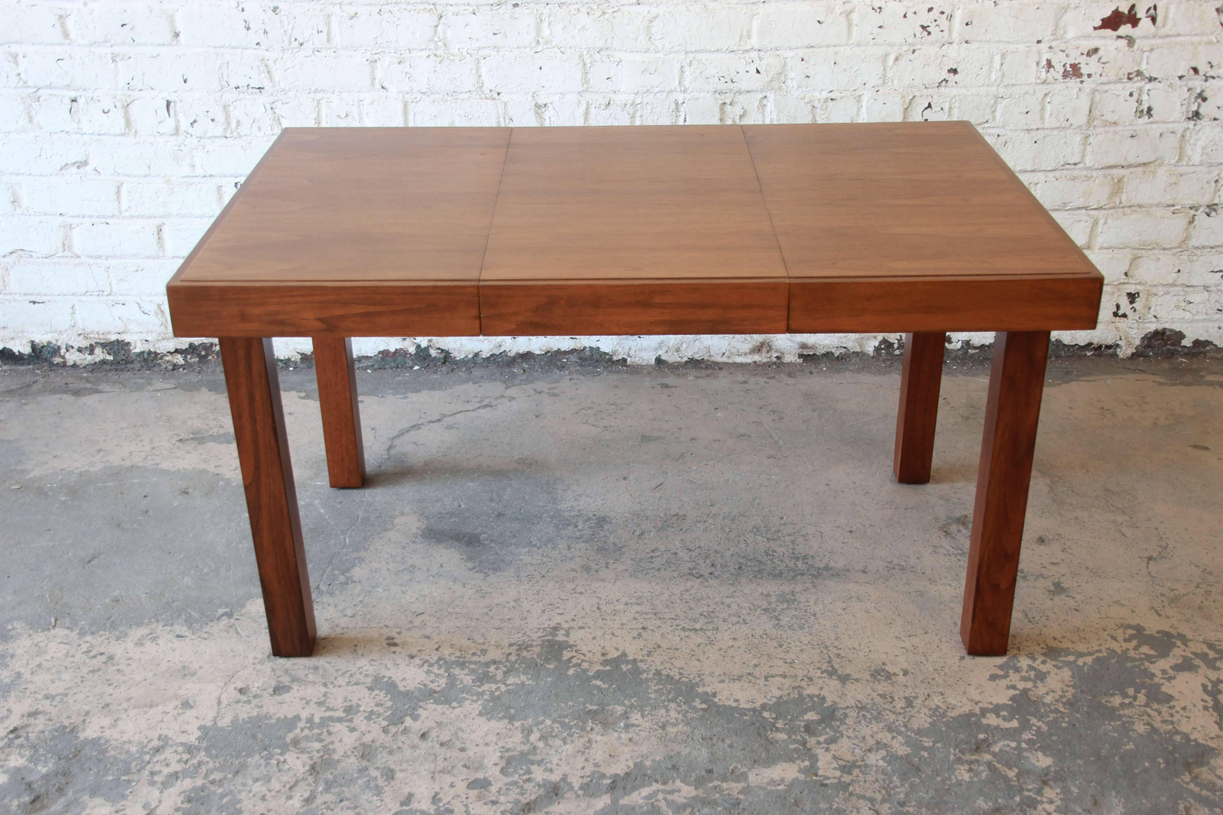 Early George Nelson for Herman Miller Walnut Extension Dining Table 1