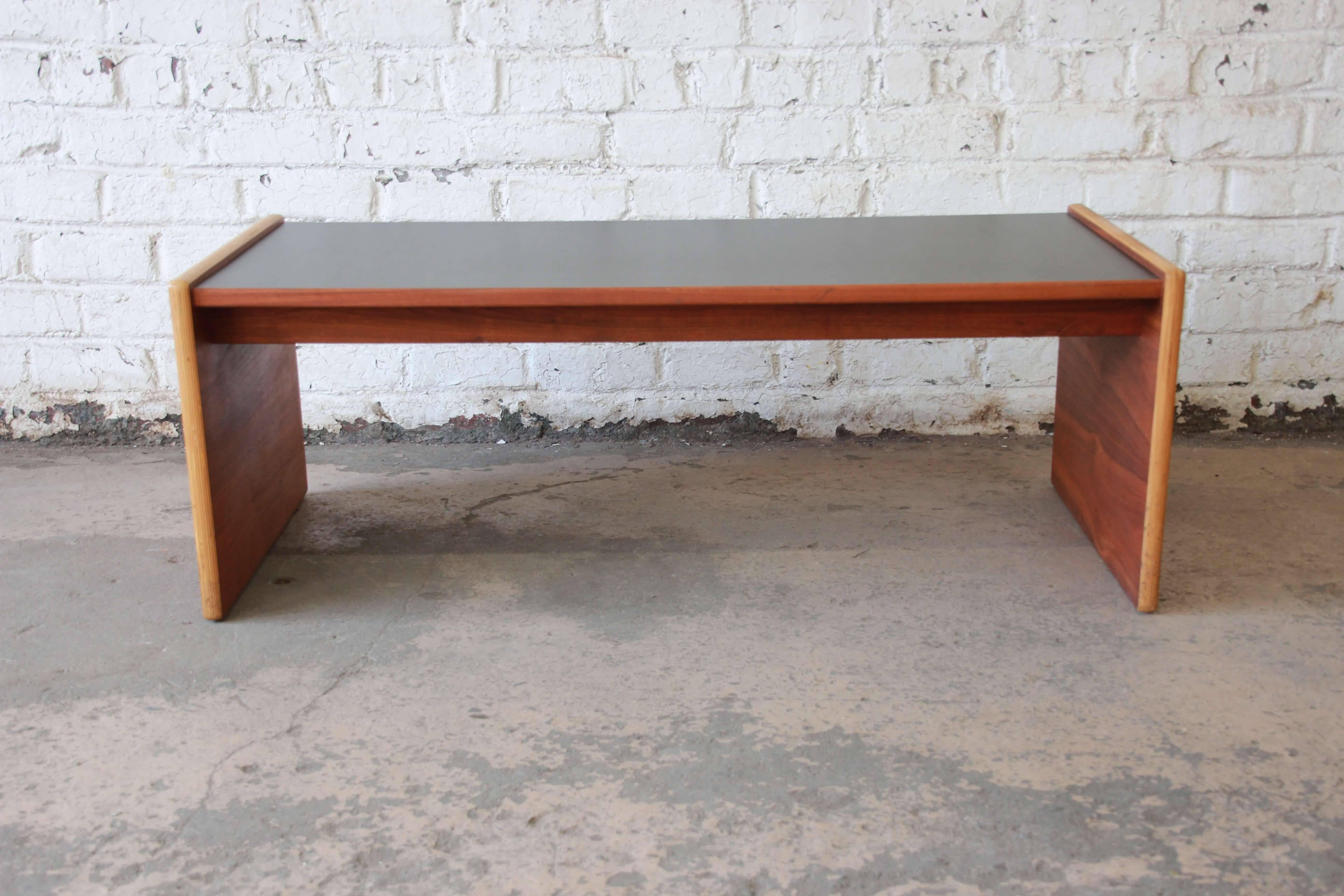 Jens Risom Mid-Century Modern Coffee Table or Bench In Good Condition In South Bend, IN