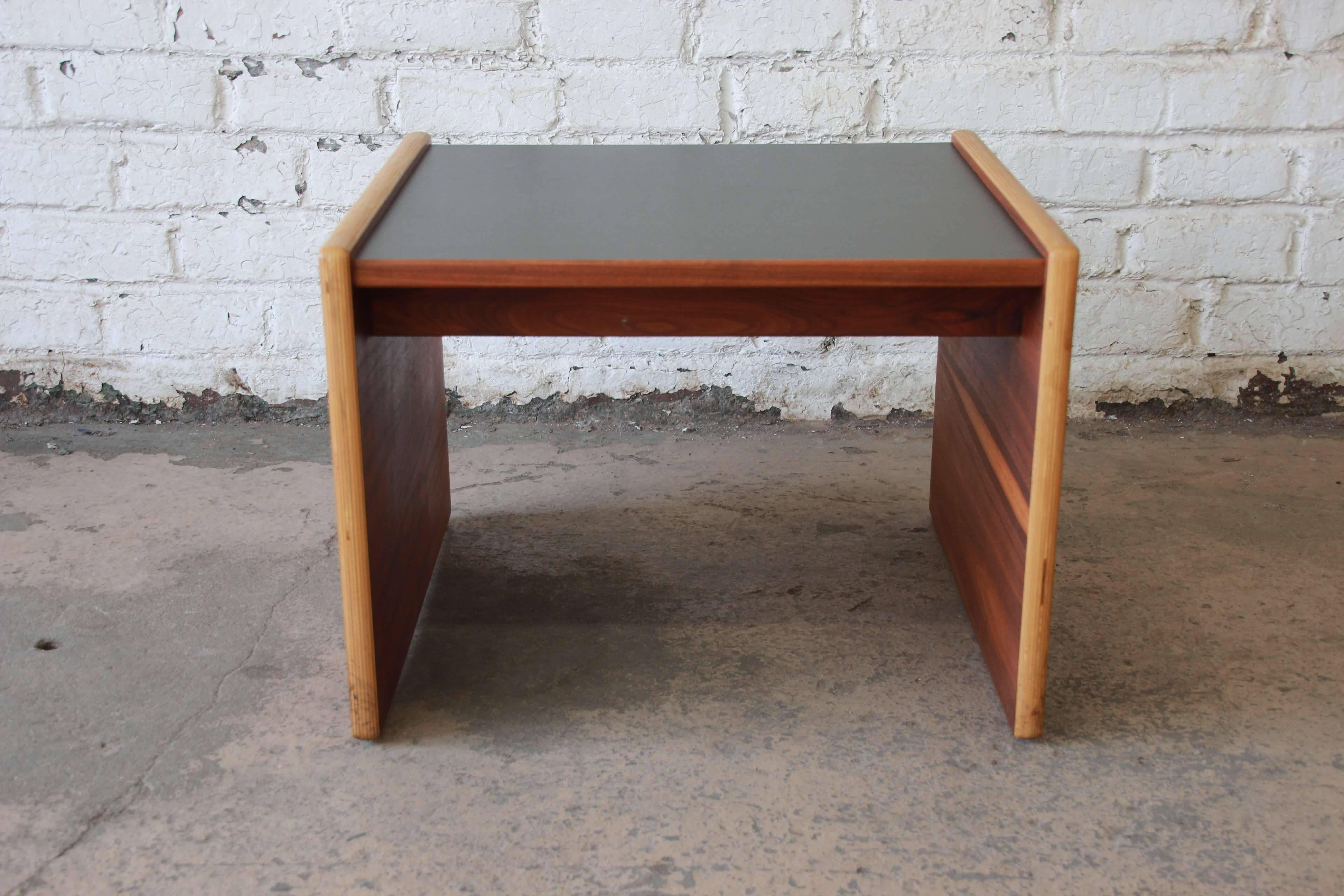 Jens Risom Mid-Century Modern Side Table or Bench In Good Condition In South Bend, IN