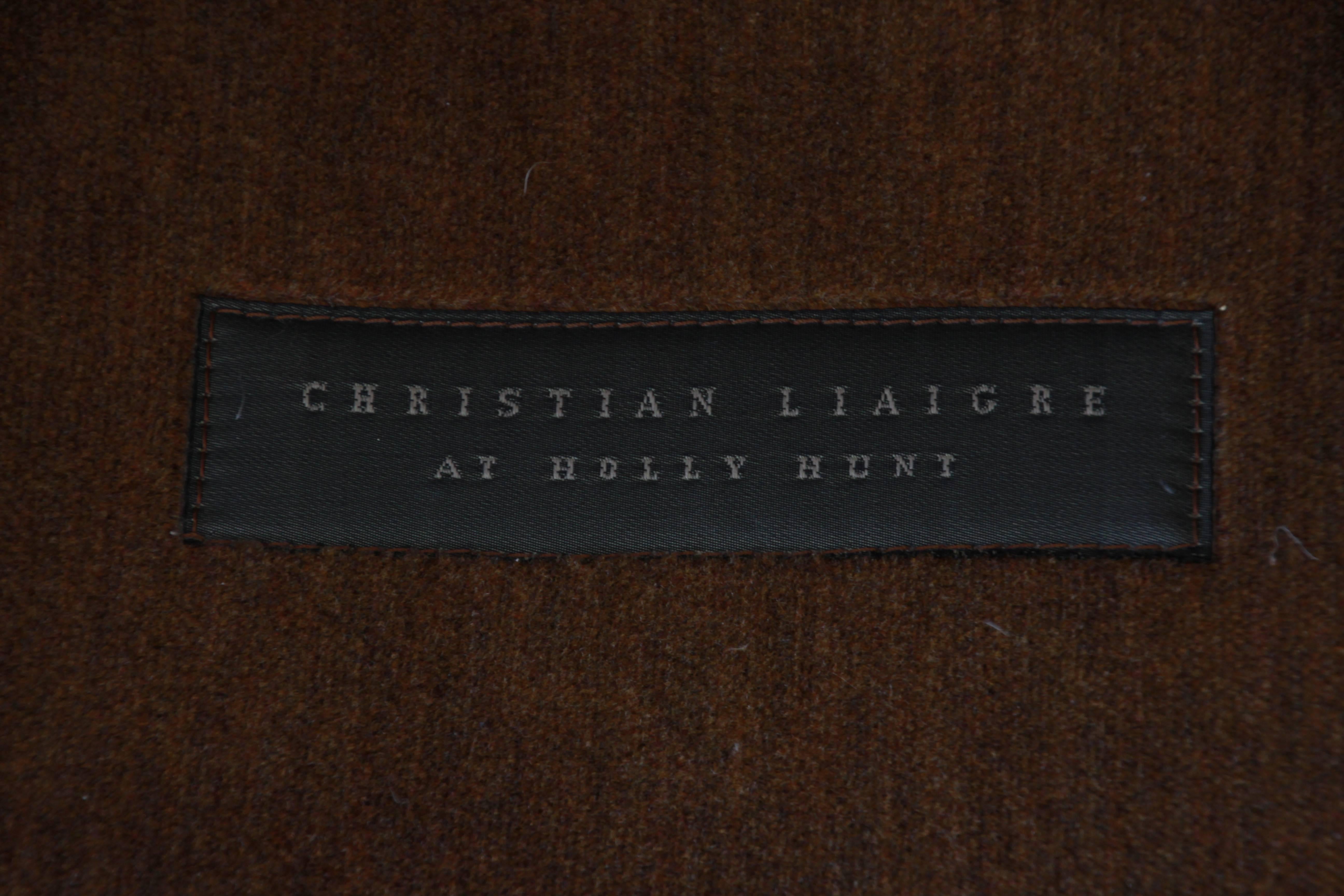 Christian Liaigre for Holly Hunt Cube Lounge Chair 3