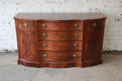 Drexel Furniture Wallace Nutting Collection Inlaid Walnut Sideboard Buffet
