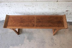Beautiful Burled Altar Table by Baker
