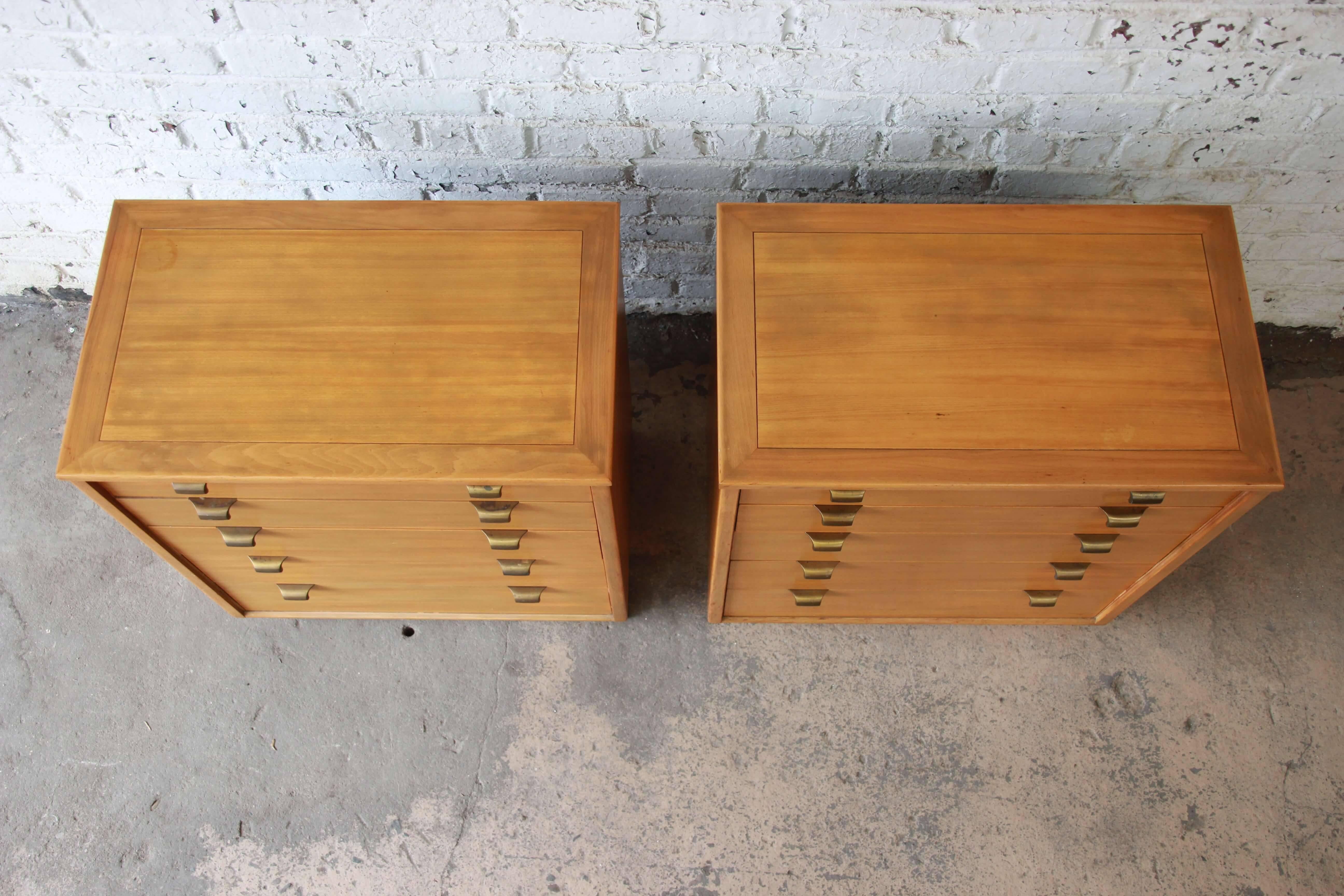 Pair of Edward Wormley Bachelor Chests, 1949 2