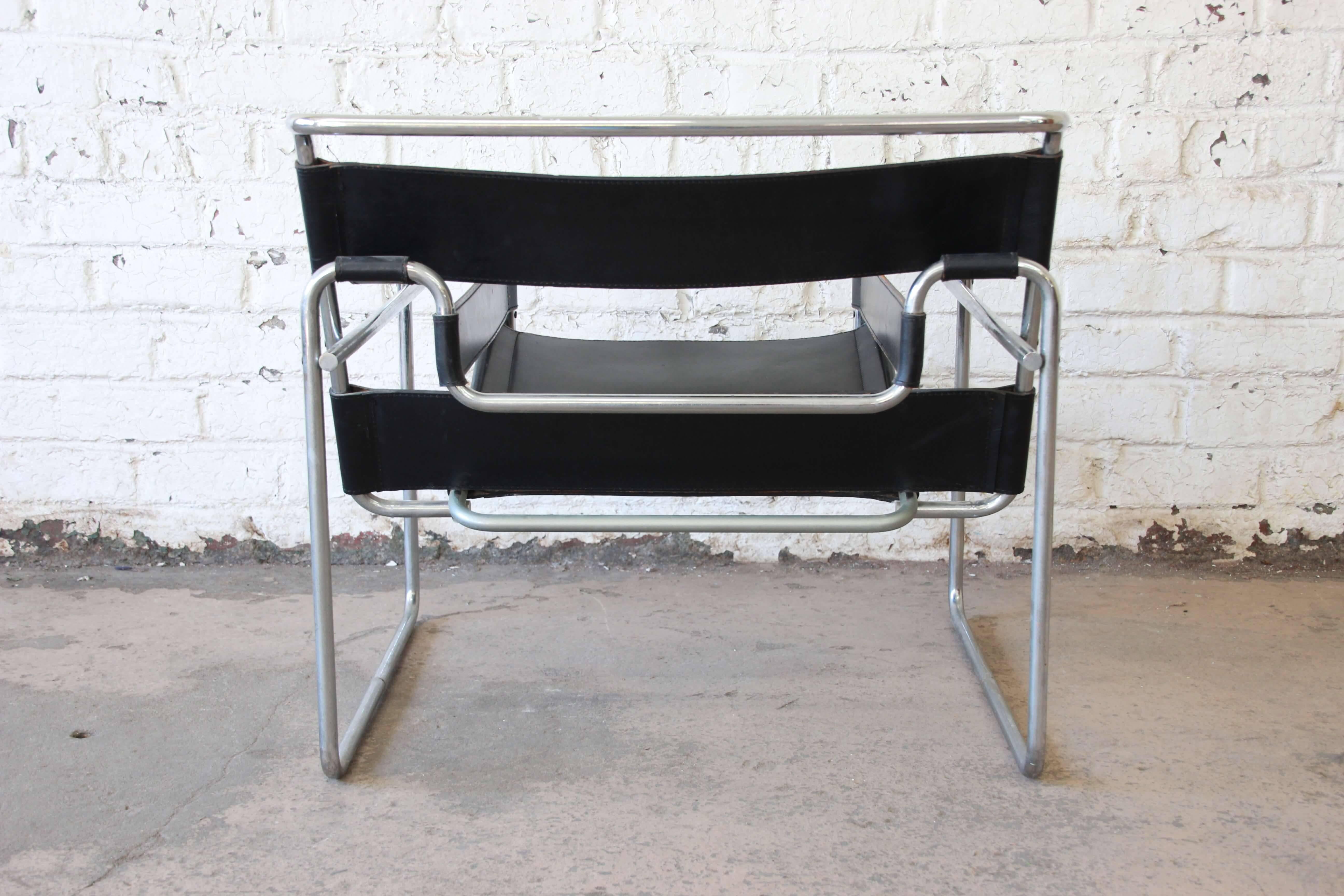 Mid-20th Century Wassily Chairs by Marcel Breuer for Stendig, Italy