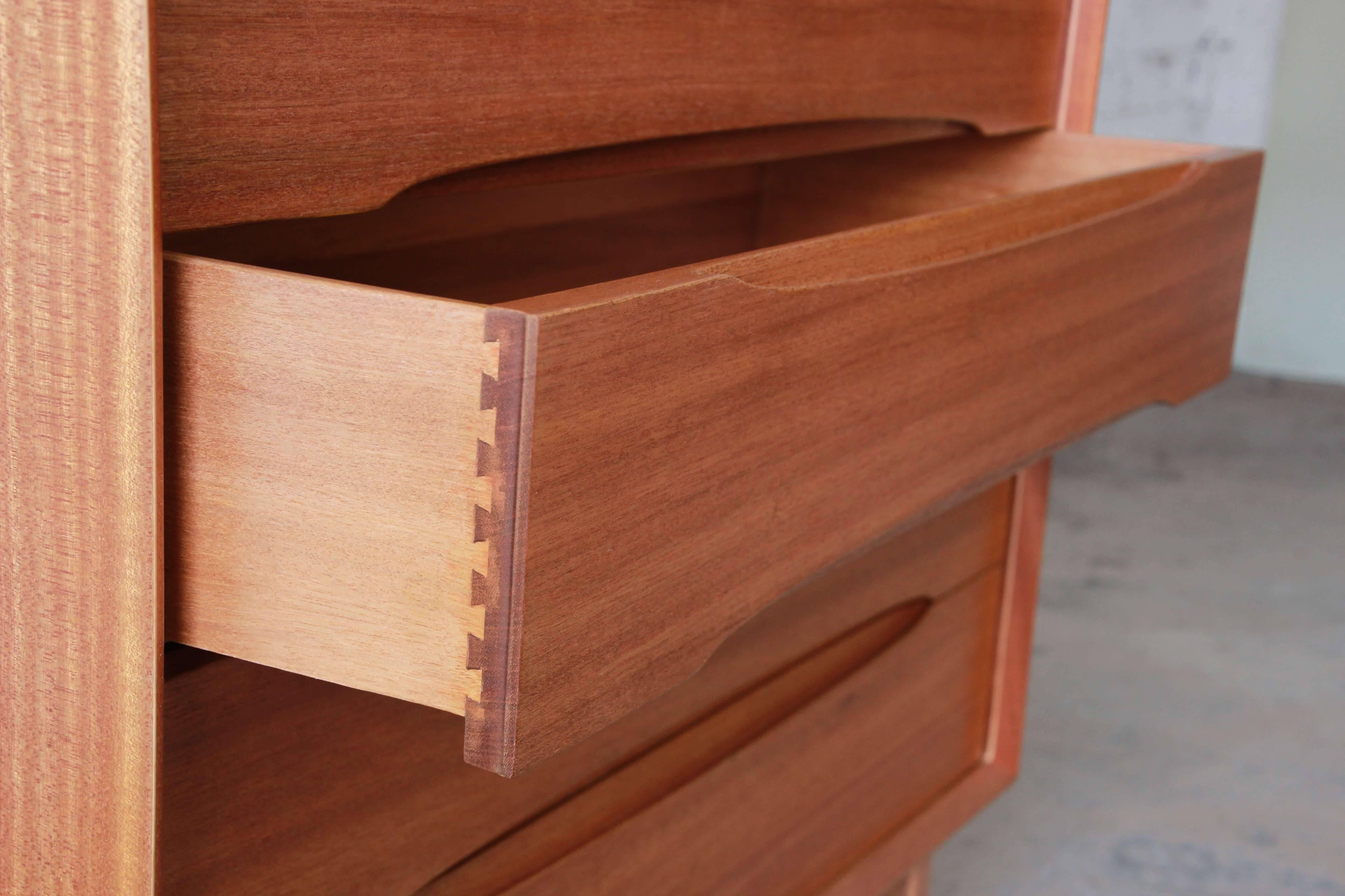 Paul Laszlo for Brown Saltman Mid-Century Modern Tambour Door Ten-Drawer Dresser 2