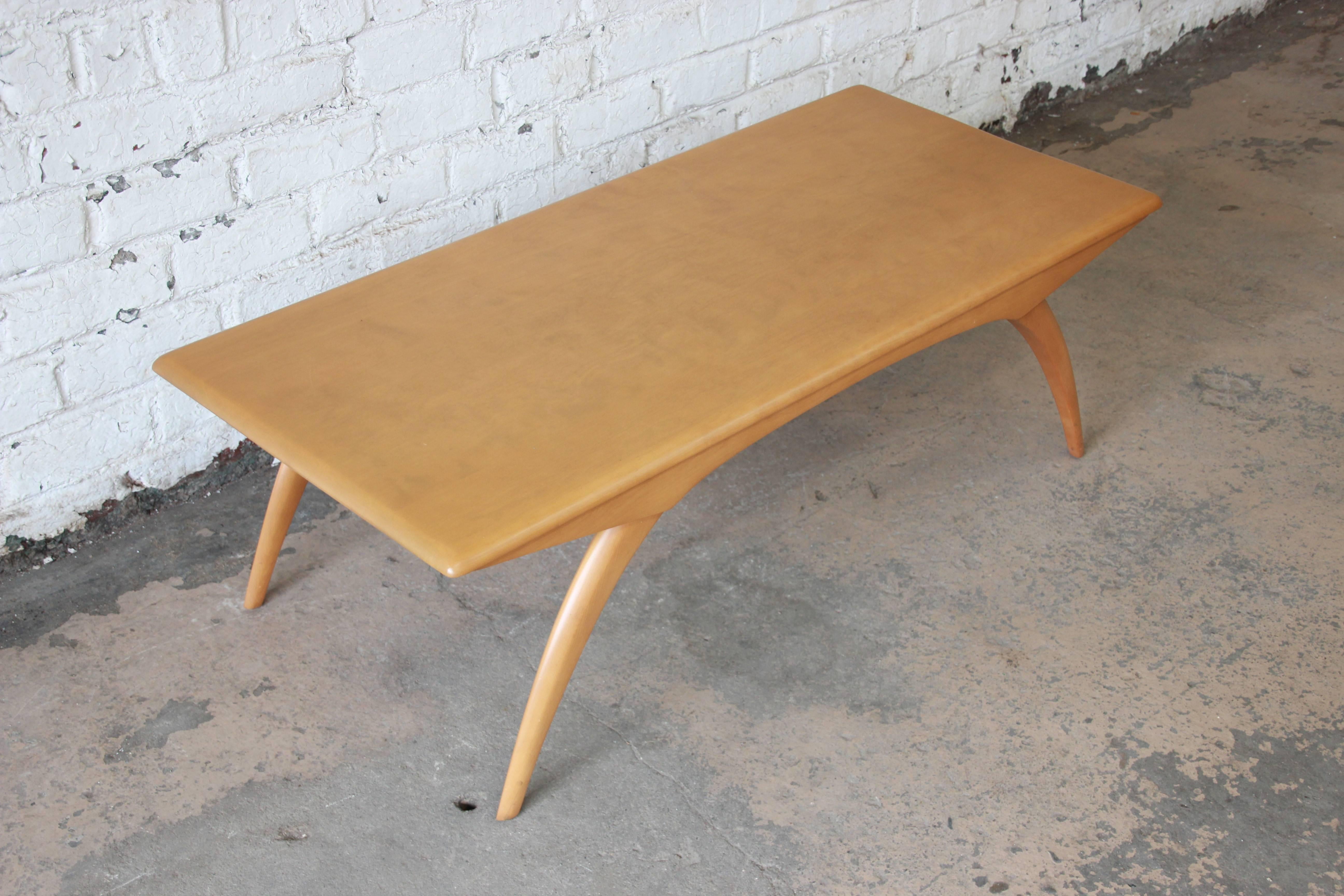 heywood wakefield coffee table