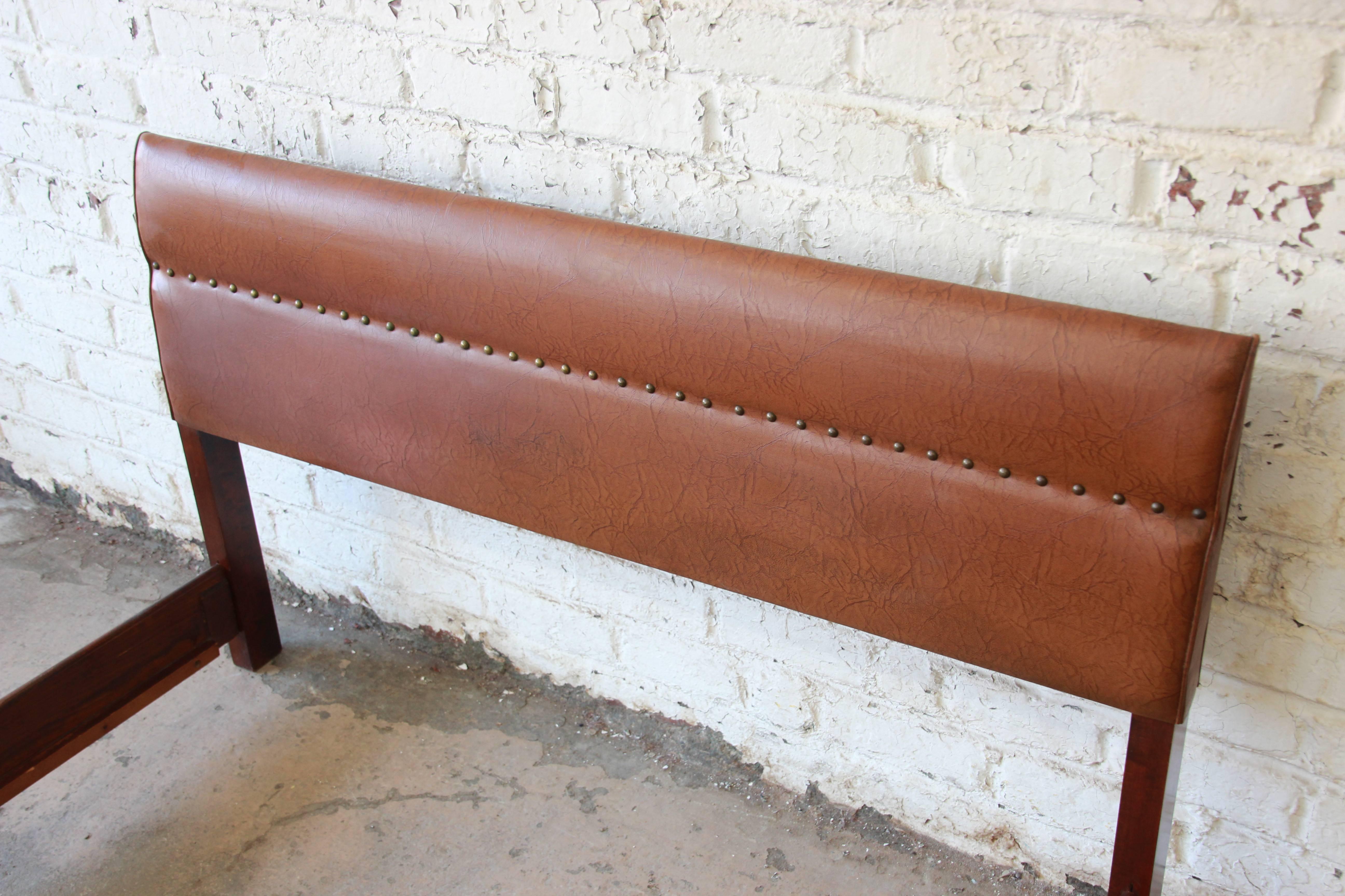 Gilbert Rohde for Herman Miller Art Deco Full Size Bed Frame, 1930s 1