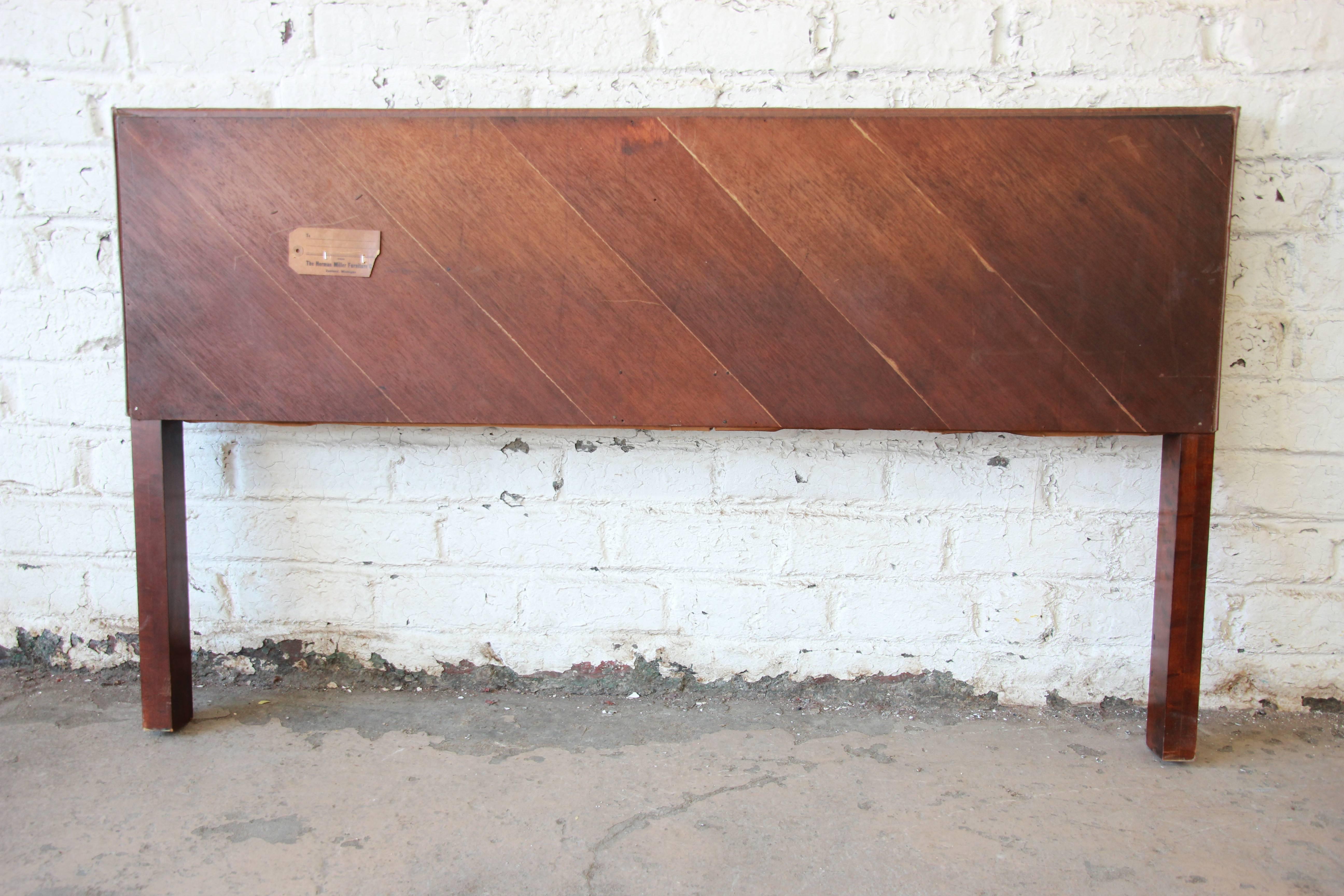 Gilbert Rohde for Herman Miller Art Deco Full Size Bed Frame, 1930s 3