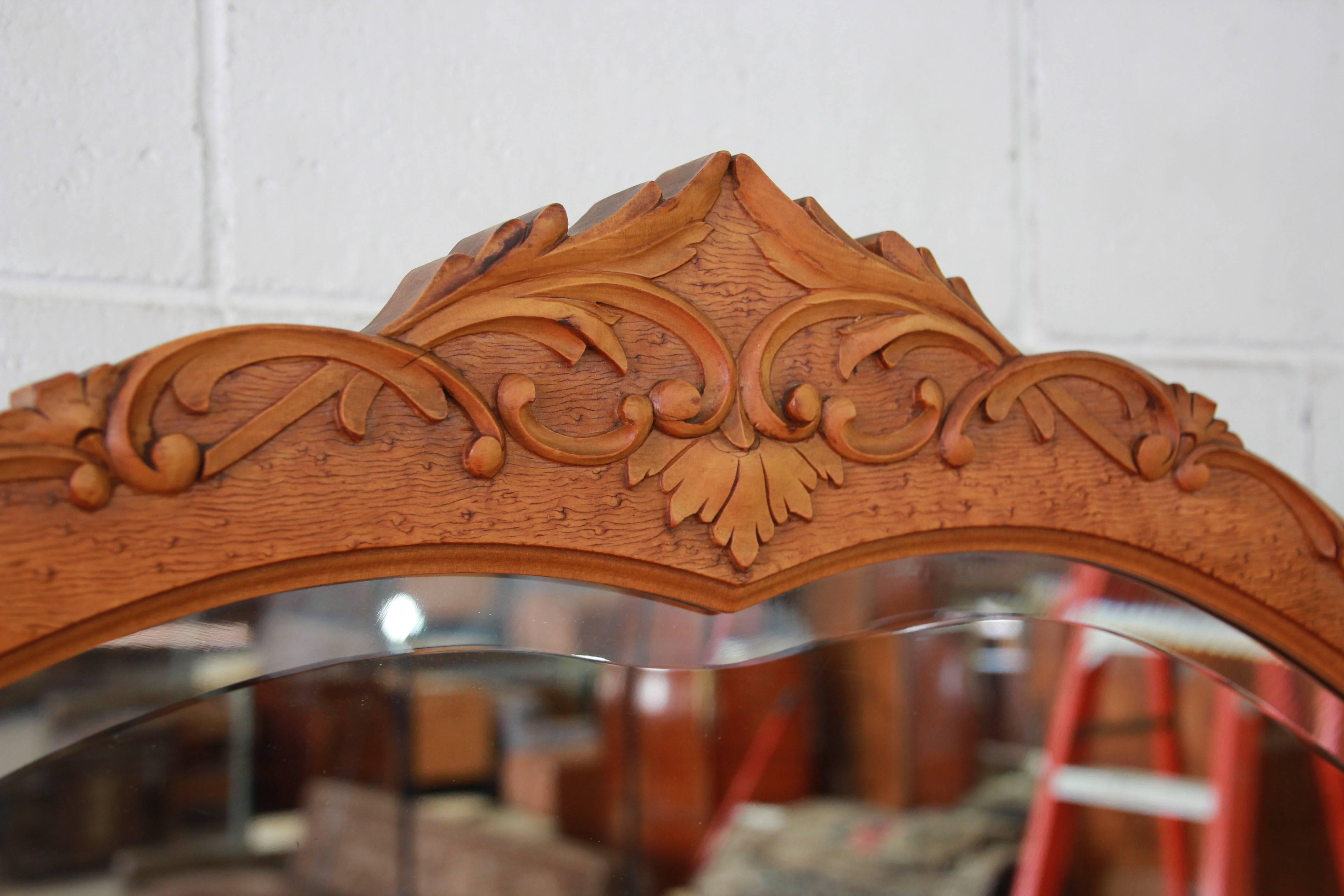 widdicomb dresser with mirror