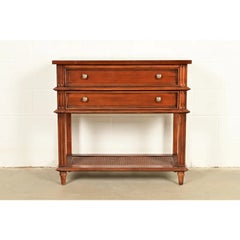 Drexel Heritage French Regency Louis XVI Carved Mahogany Console Table or Server