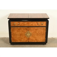 Raymond Sobota Hollywood Regency Flip-Top Buffet Server  Circa 1970s
