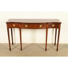 Baker Furniture Historic Charleston Federal Console Table  Newly Refinished