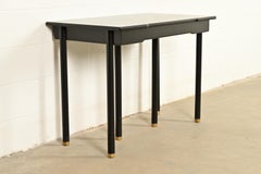John Widdicomb Mid-Century Modern Console Table, Newly Refinished