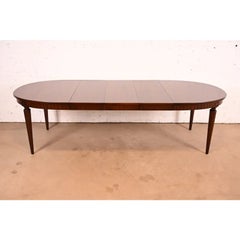 Henredon French Regency Louis XVI Mahogany Dining Table, Newly Refinished