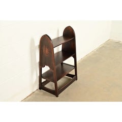 Limbert Antique Mission Oak Arts & Crafts Bookcase or Magazine Stand, Circa 1910