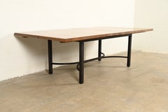 Tavolo da pranzo allungabile in quercia Mission stile Arts & Crafts di L. & J. G. Stickley