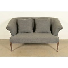 Baker Furniture – Sofa oder Zweisitzer im englischen Regency-Stil mit geschwungenen Armlehnen