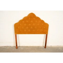 Grosfeld House Style Mid-Century Hollywood Regency Twin Headboard, Circa 1960s
