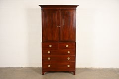 Baker Furniture Federal Mahogany Armoire Dresser or Linen Press