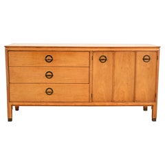 Century Furniture Mid-Century Modern Walnut Sideboard Credenza, Circa 1960s