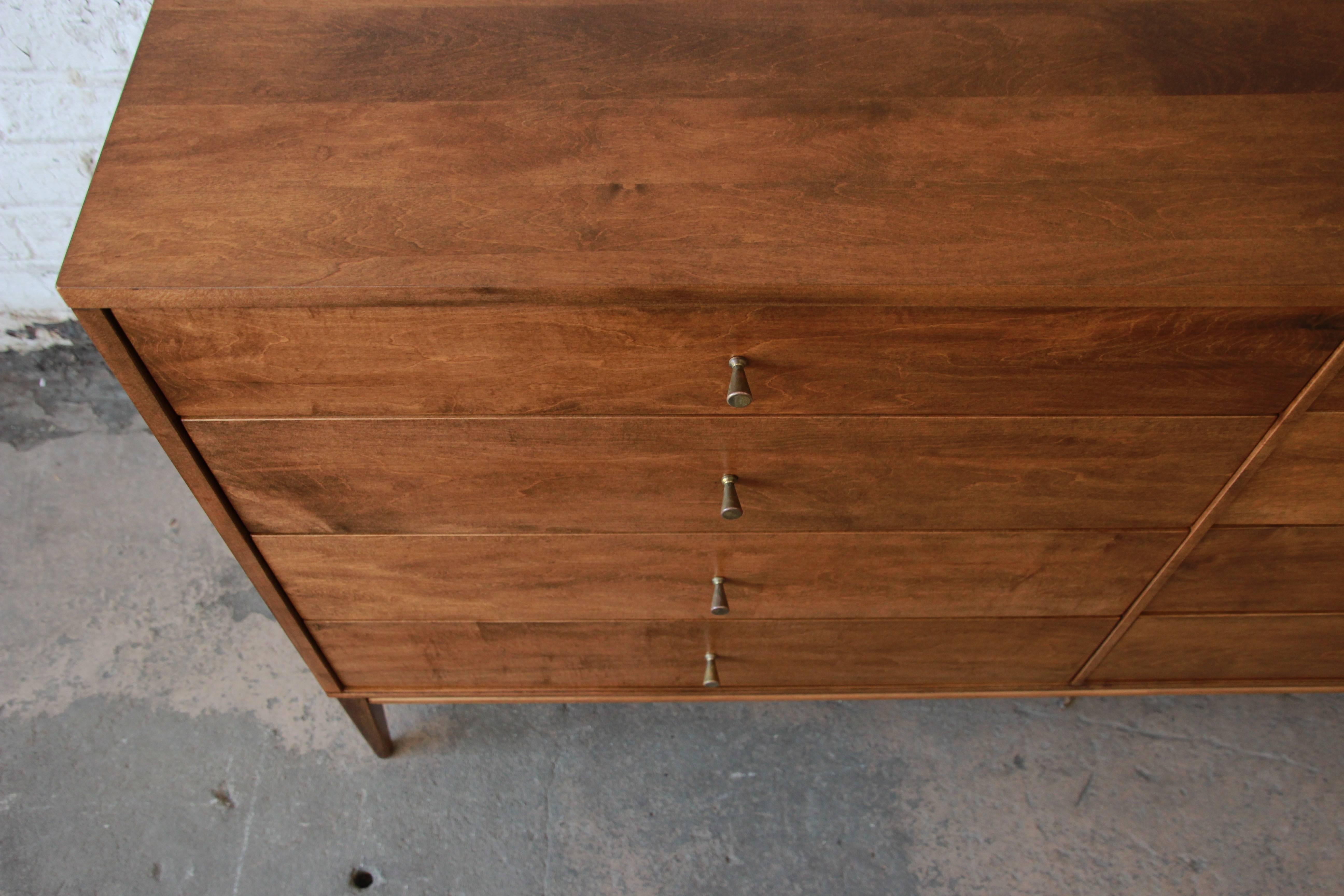 Stained Paul McCobb for Planner Group Eight-Drawer Dresser