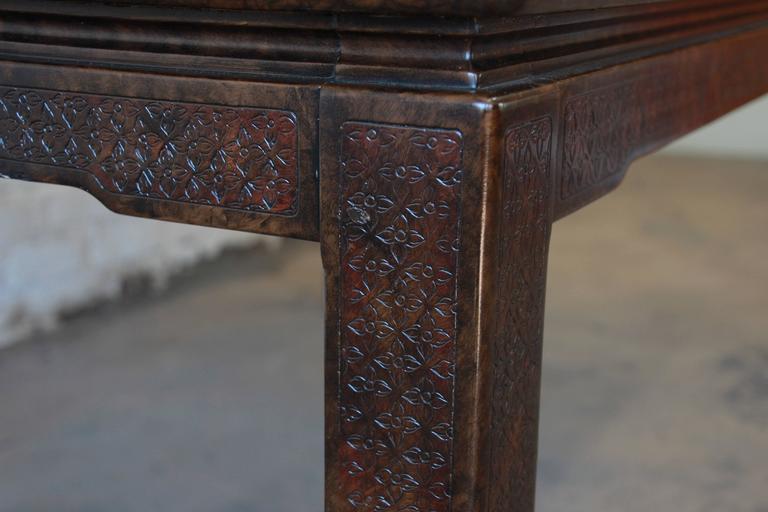 Mario Buatta For John Widdicomb Faux Tortoiseshell Chinoiserie