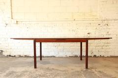 Norwegian Rosewood Extension Dining Table by Heggen