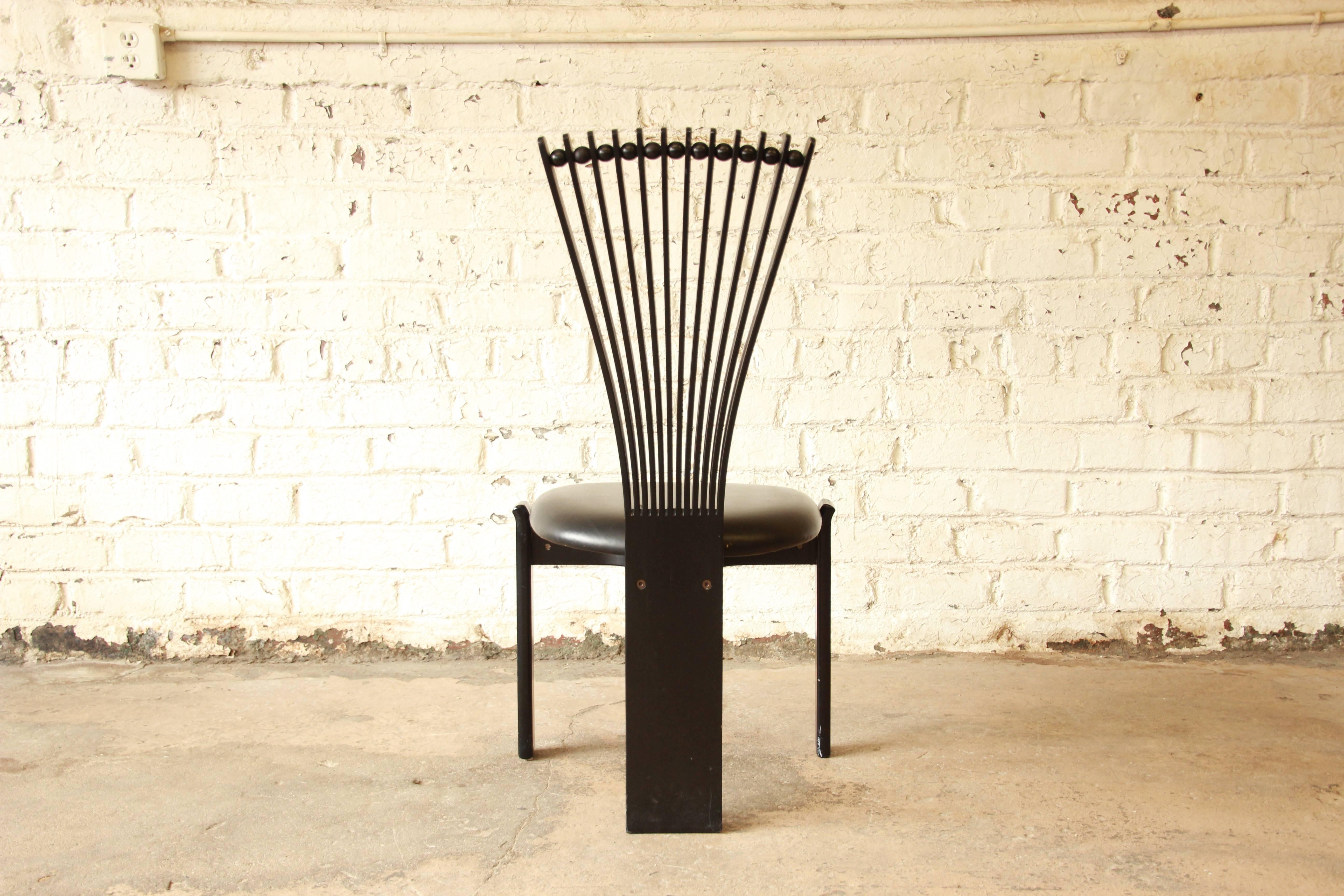 Oak Scandinavian Modern TOTEM Chairs by Torstein Nilsen for Westnofa, Set of Four