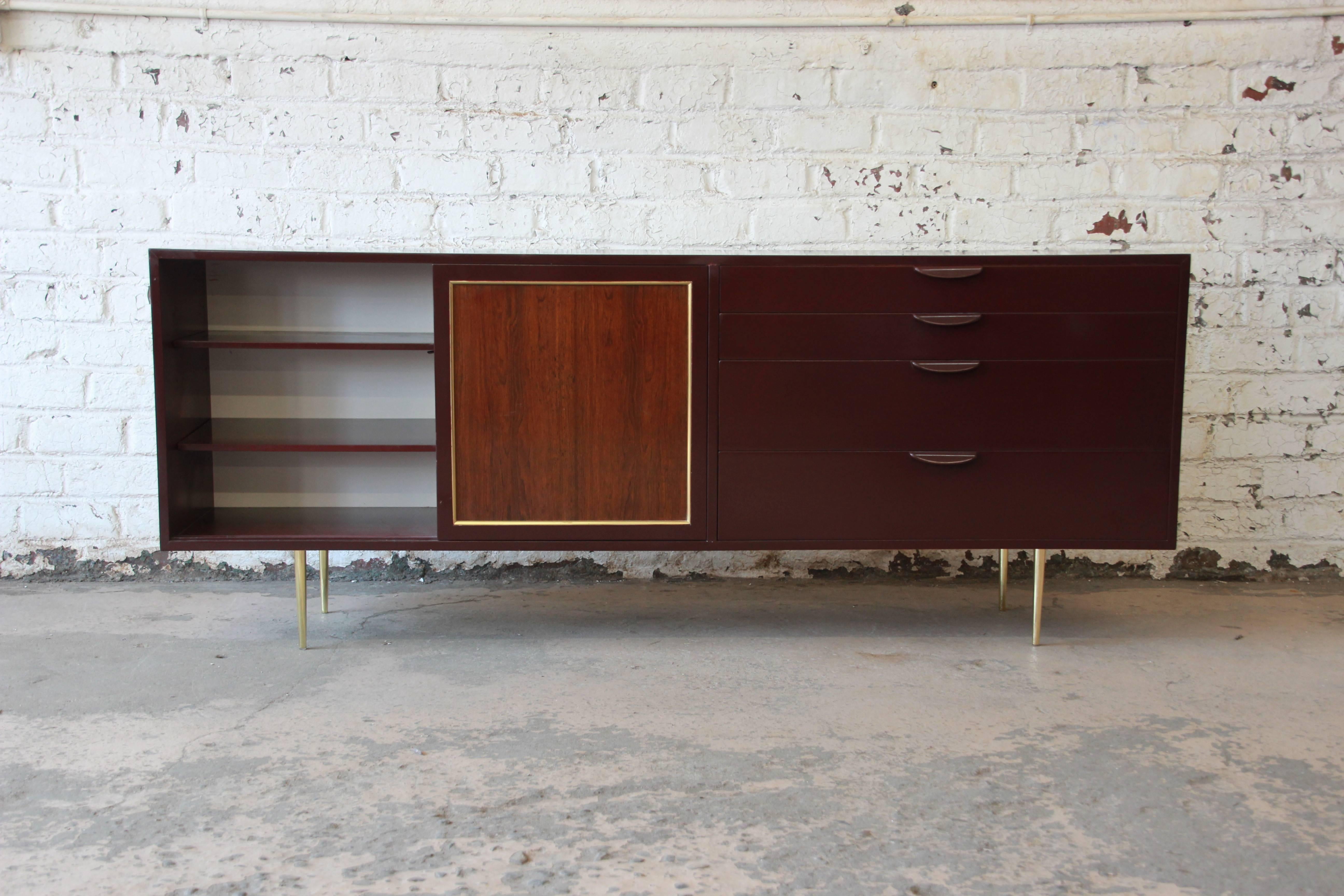 Rosewood Harvey Probber Mid-Century Modern Credenza or Dresser