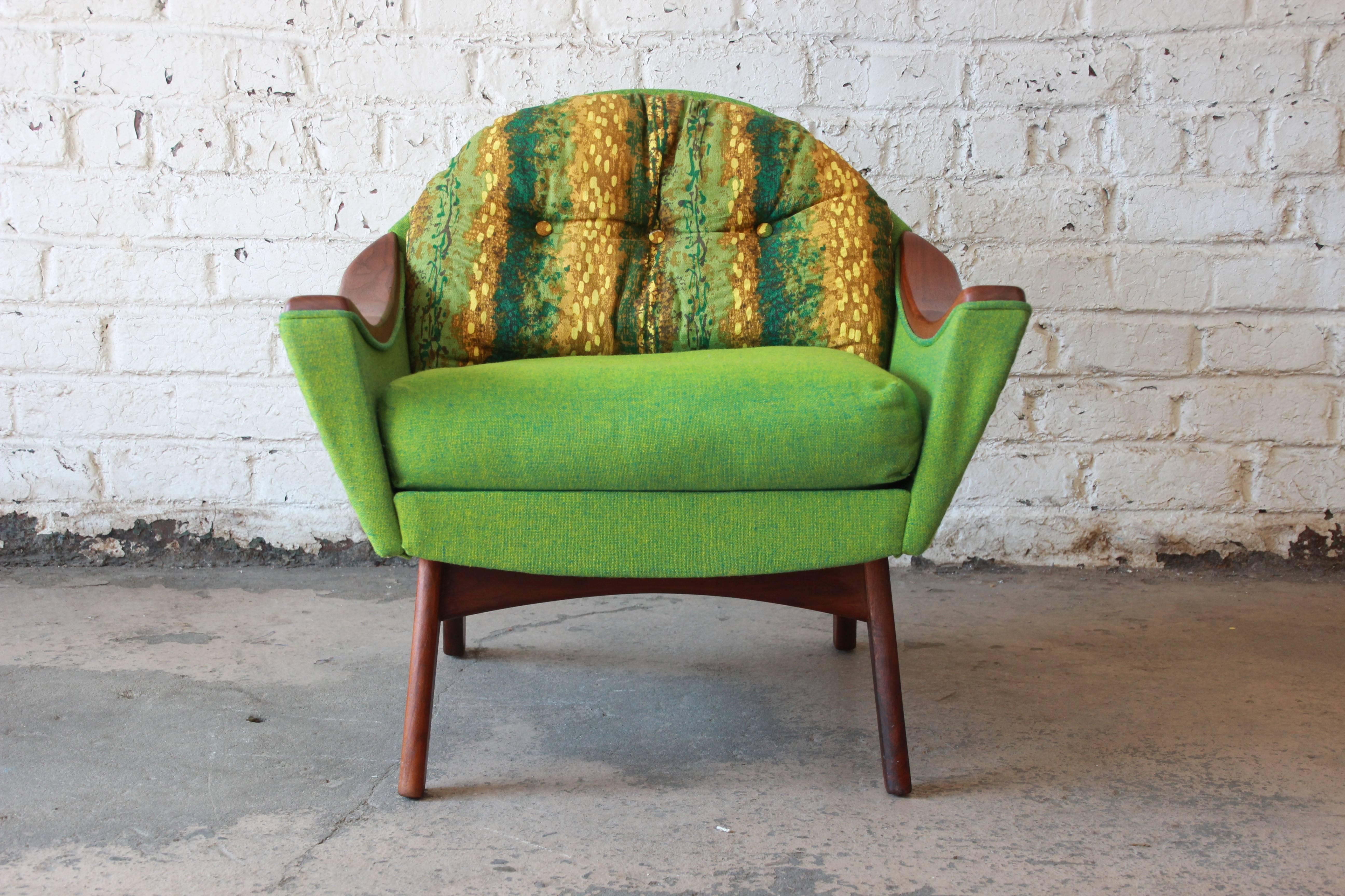 Original Adrian Pearsall Mid-Century Modern Lounge Chairs für Sie und Ihn:: 1960er (Walnuss)
