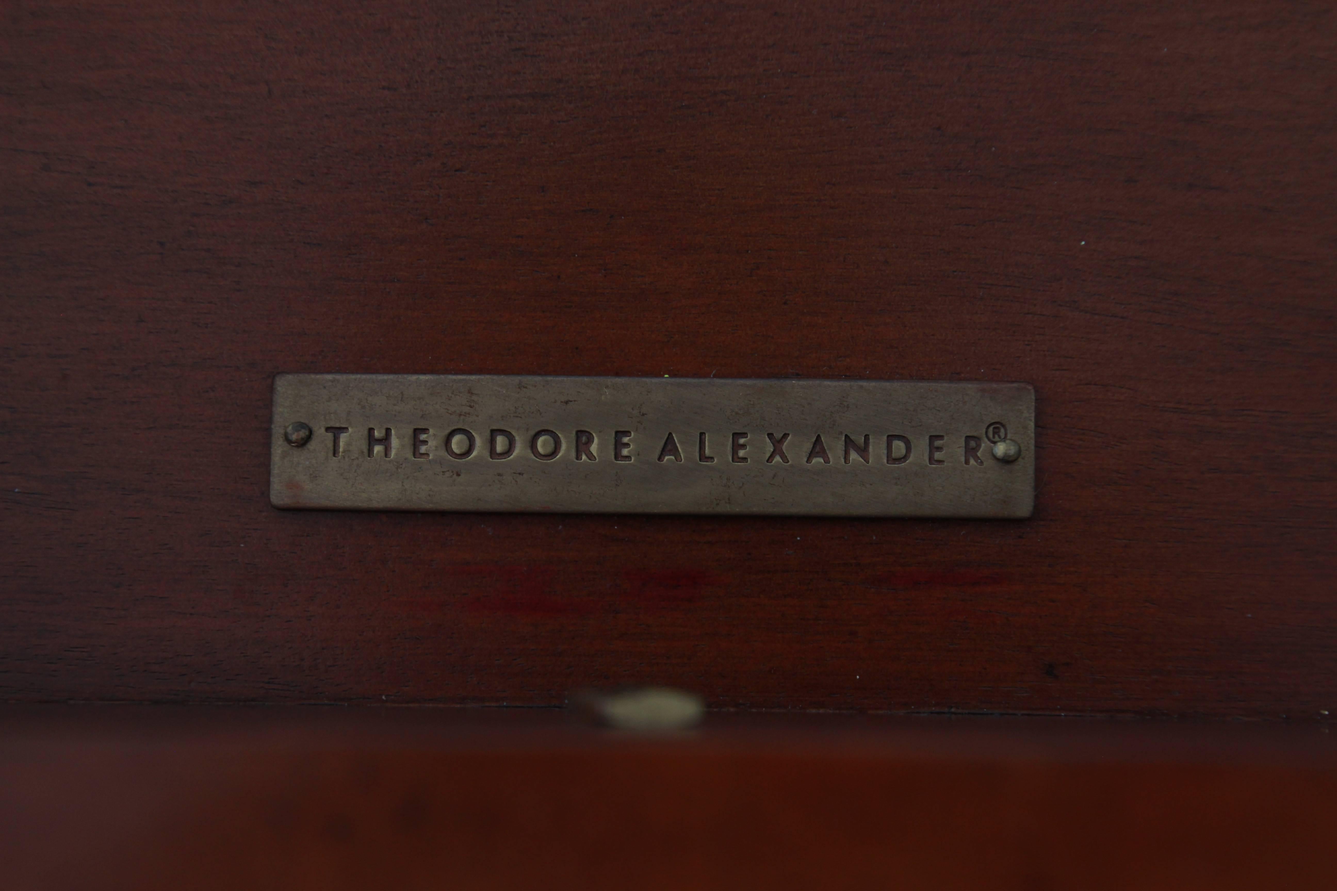 Theodore Alexander Chinoiserie Sideboard in Walnut 5