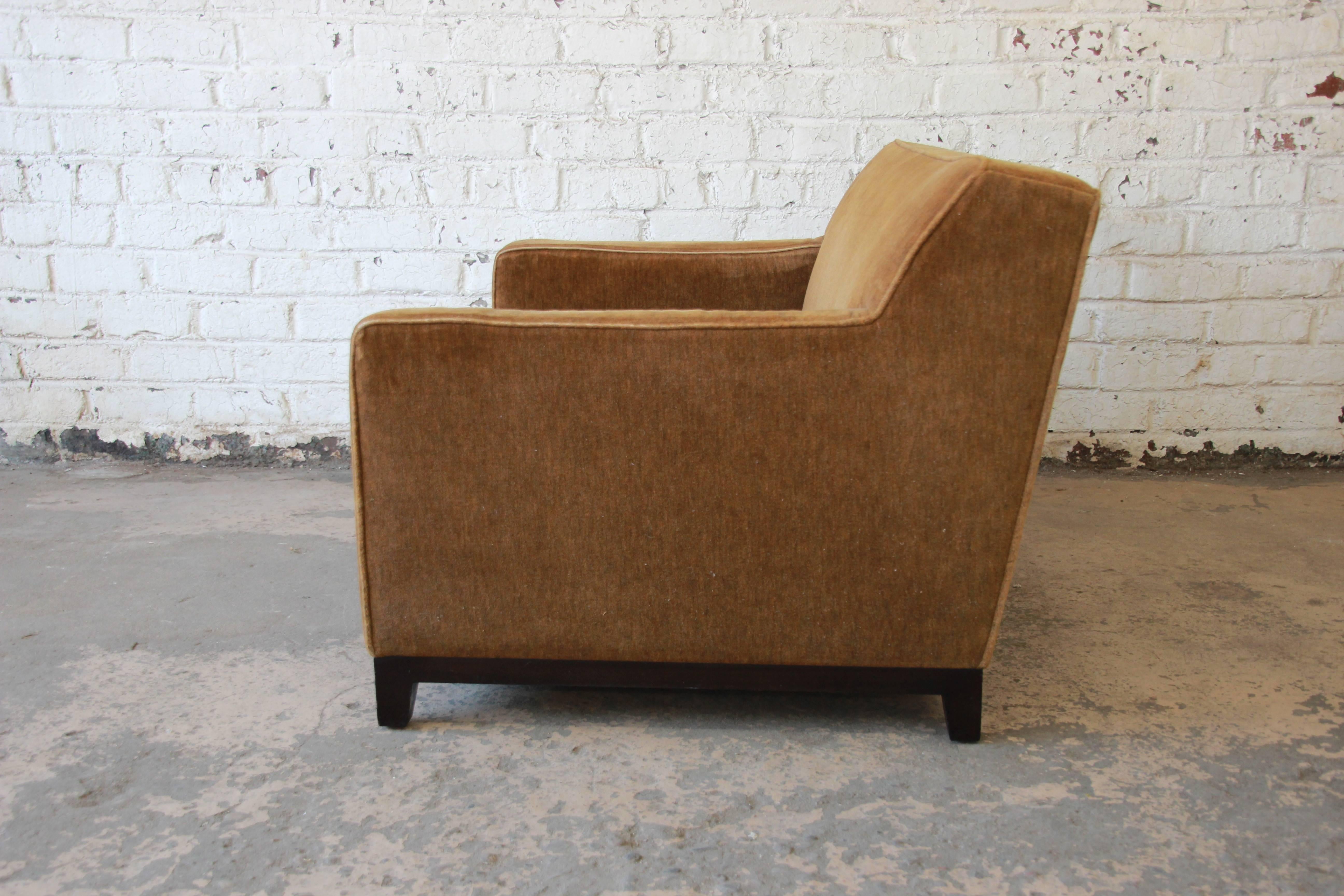 Modern Christian Liaigre for Holly Hunt Cube Lounge Chair