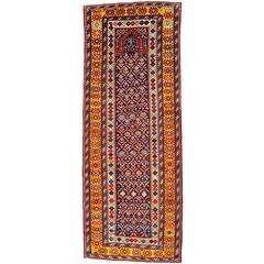 Mid-19th Century Kuba Long Prayer Rug
