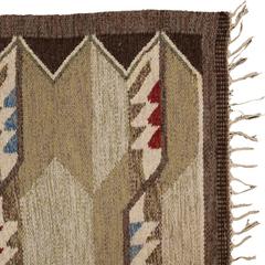 Mid-20th Century Vintage Tapestry Rug from Sweden