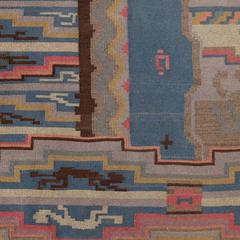 Big Scandinavian Art Deco Rug by Finnish Designer Greta Skogster-Lehtinen